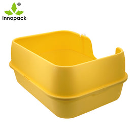 Semi-Closed Detachable Plastic Pet Toilet