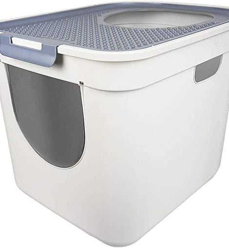 PP Oversized Enclosed Cat Litter Toilet