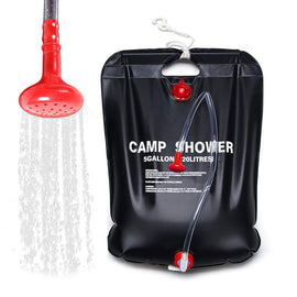 Portable Solar Power Camping PVC Shower Water Bag