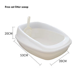 Durable Removable PP Cat Litter Box