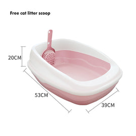 Durable Removable PP Cat Litter Box