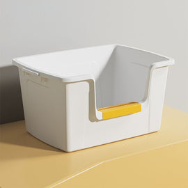 Extra Large High Side Plastic Cat Litter Box