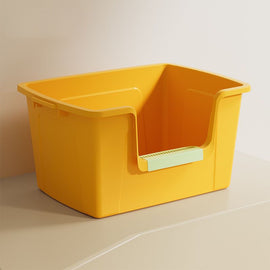 Extra Large High Side Plastic Cat Litter Box