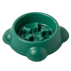 Anti-Chocking Slower Feeding Dog Puzzle Bowl