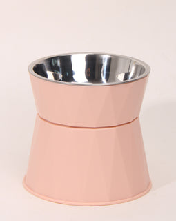 tall neck guard pet bowl stainless steel pet bowl