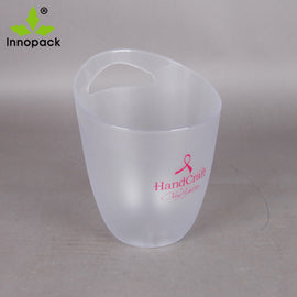 5L Wine Beer Bucket Bottle Drink Cooler Plastic Double Wall Ice Bucket with Custom Logo