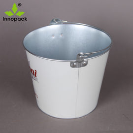 5 Quart Galvanized Metal Ice Bucket
